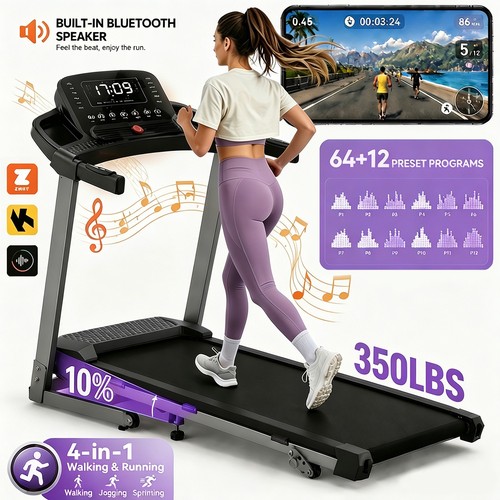 Foldable treadmill with - treadmill,