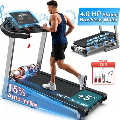Foldable treadmill with - foldable,